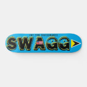 SWAGG 7 3/4 "Skateboard Deck Persoonlijk Skateboard (Horizontaal)
