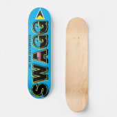 SWAGG 7 3/4 "Skateboard Deck Persoonlijk Skateboard (Voorkant)