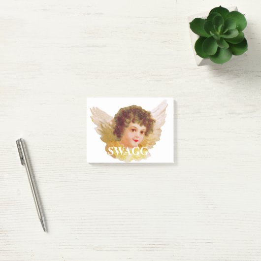swagg angel cherub post-it® notes (Kantoor)