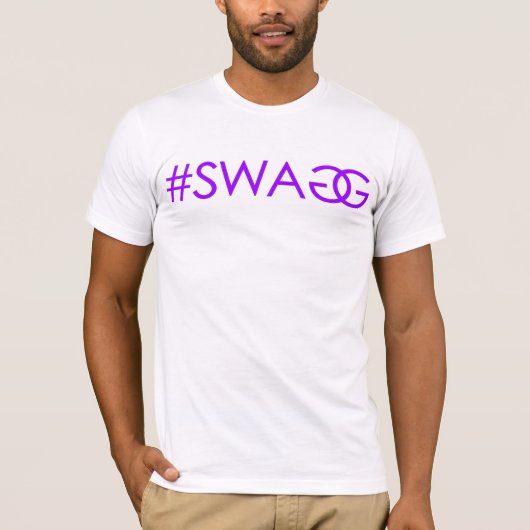 #SWAGG (Paars) T-shirt (Voorkant)