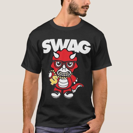 SWAGGASAUR T-SHIRT (Voorkant)