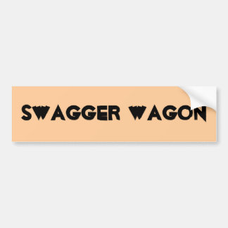 SWAGGER WAGON BUMPERSTICKER