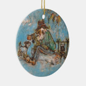 Swaggie's Aussie Struik Kerstmis Keramisch Ornament (Rechts)