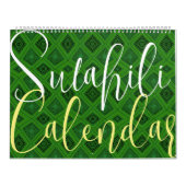 Swahili African Tribal Kalender (Hoes)