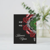 Swahili Kerstmis Feestdagenkaart (Staand voorkant)
