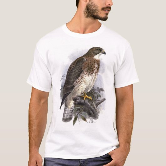 Swainson's Hawk, lichte fase, volwassen vrouw T-shirt (Voorkant)