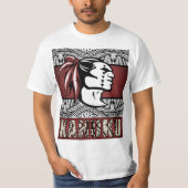 SWAK ATTACK - WHite Short Sleeve KAHUKU t-shirt (Voorkant)