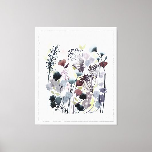 Swaking Florets II Canvas Afdruk (Voorkant)