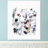 Swaking Florets II Canvas Afdruk (Insitu (Houten vloer))