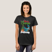 Swallow Bird   Xmas Decorations Santa Swallow Chri T-shirt (Voorkant volledig)