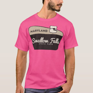 Swallow Herfsten State Park Maryland Welkomstbord T-shirt