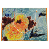 SWALLOW JAPANESE FLOWER Cadeautas (Voorkant)