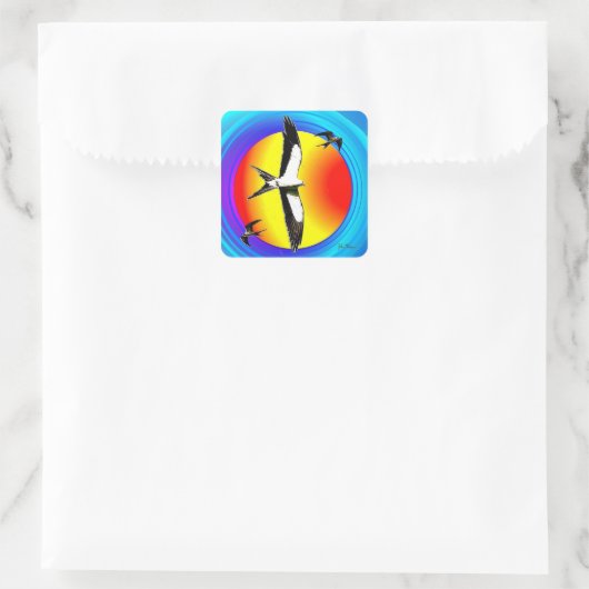 Swallow Tail Kite stickers (Tas)