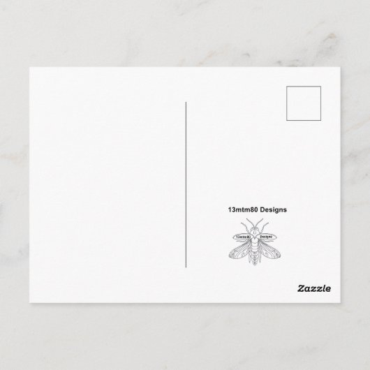 Swallowtail - Briefkaart (Achterkant)