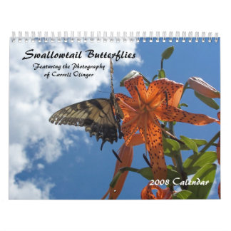 Swallowtail Butterflies, agenda 2009 Kalender