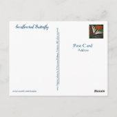 Swallowtail Butterfly Briefkaart (Achterkant)