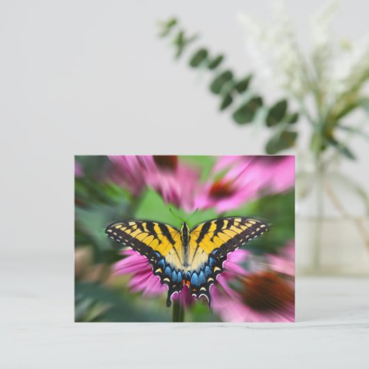 Swallowtail Butterfly Briefkaart (Staand voorkant)
