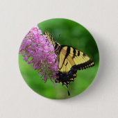 Swallowtail Butterfly Button 3 (Voorkant)