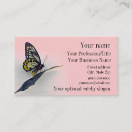 Swallowtail Butterfly Design Visitekaartje