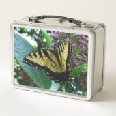 Swallowtail Butterfly I op Milkweed bij Shenandoah (Achterkant)