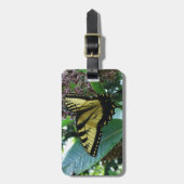 Swallowtail Butterfly I op Milkweed bij Shenandoah Bagagelabel (Voorkant verticaal)