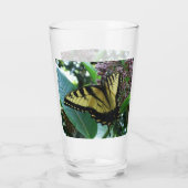Swallowtail Butterfly I op Milkweed bij Shenandoah Glas (Achterkant)