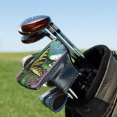 Swallowtail Butterfly I op Milkweed bij Shenandoah Golfheadcover (Insitu)