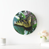 Swallowtail Butterfly I op Milkweed bij Shenandoah Grote Klok (Huis)