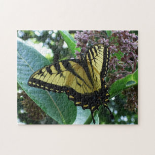 Swallowtail Butterfly I op Milkweed bij Shenandoah Legpuzzel