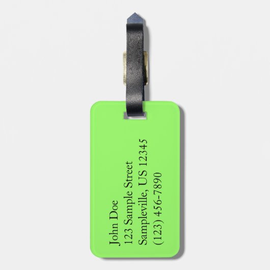 Swallowtail Butterfly II bij Shenandoah Bagagelabel (Achterkant verticaal)