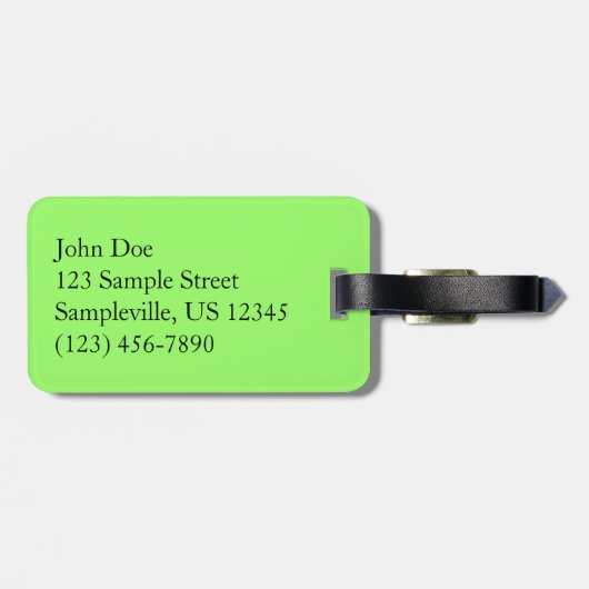 Swallowtail Butterfly II bij Shenandoah Bagagelabel (Achterkant horizontaal)