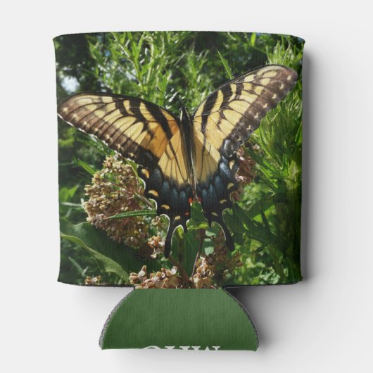 Swallowtail Butterfly III Mooie, kleurrijke foto Blikjeskoeler (Achterkant)