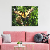 Swallowtail Butterfly III Mooie, kleurrijke foto Canvas Afdruk (Insitu (Woonkamer))
