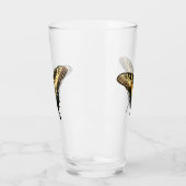 Swallowtail Butterfly III Mooie, kleurrijke foto Glas (Links)