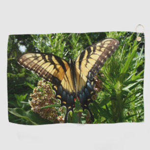 Swallowtail Butterfly III Mooie, kleurrijke foto Golfhanddoek