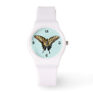 Swallowtail Butterfly III Mooie, kleurrijke foto Horloge