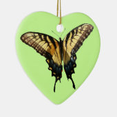 Swallowtail Butterfly III Mooie, kleurrijke foto Keramisch Ornament (Rechts)