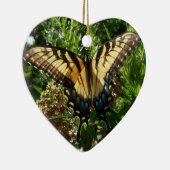 Swallowtail Butterfly III Mooie, kleurrijke foto Keramisch Ornament (Rechts)
