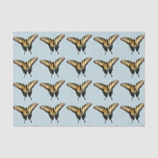 Swallowtail Butterfly III Mooie, kleurrijke foto Tissuepapier (Voorkant)