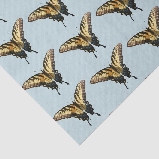 Swallowtail Butterfly III Mooie, kleurrijke foto Tissuepapier (Detail)