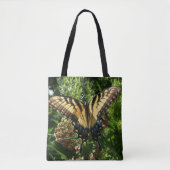 Swallowtail Butterfly III Mooie, kleurrijke foto Tote Bag (Voorkant)