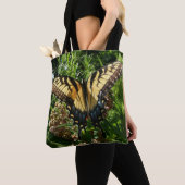 Swallowtail Butterfly III Mooie, kleurrijke foto Tote Bag (Dichtbij)