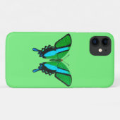 Swallowtail Butterfly in Green, Turquoise & Black Case-Mate iPhone Case (Achterkant (horizontaal))