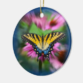 Swallowtail Butterfly Keramisch Ornament (Links)