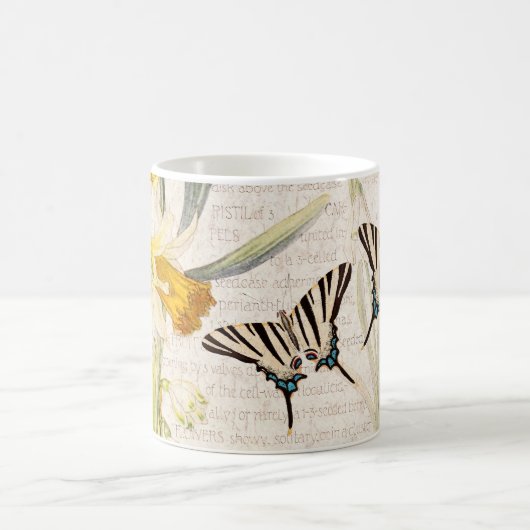  Swallowtail Butterfly Narcissus Bloem Mok (Center)