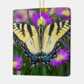 Swallowtail Butterfly op madeliefje Keramisch Ornament (Links)
