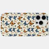 Swallowtail Butterfly Pattern iPhone/iPad Case (Achterkant (horizontaal))