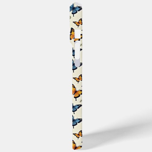 Swallowtail Butterfly Pattern iPhone/iPad Case (Achterkant / Links)