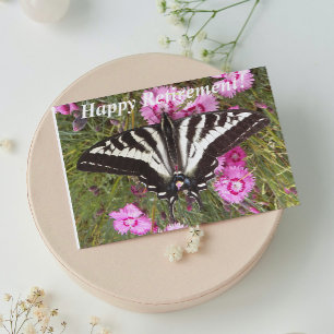 Swallowtail Butterfly Photo Retirement Kaart