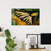 Swallowtail Butterfly Poster (Thuiskantoor)
